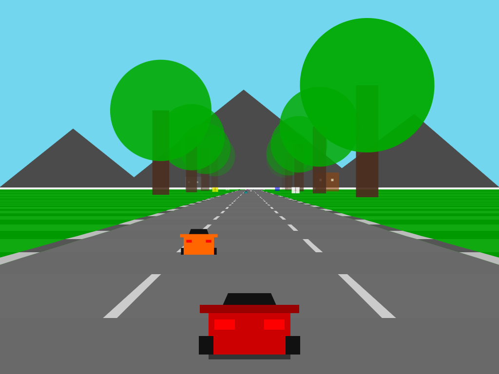 Pole Position Redux ゲームプレイ画面